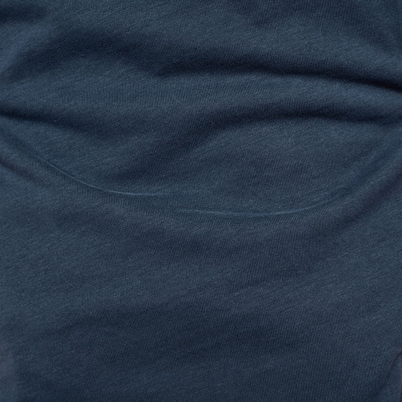 G-Star RAW® T-shirt RAW Vertical Logo Bleu foncé