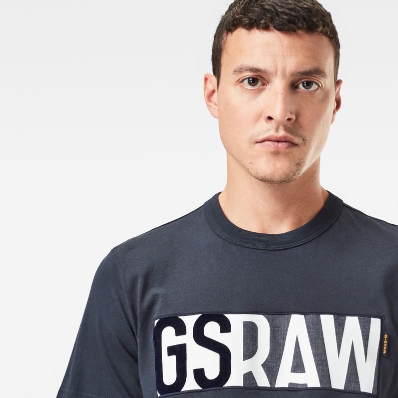 g star raw denim t shirt
