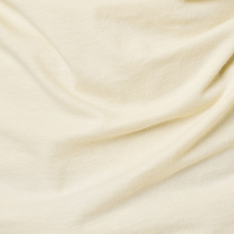 G-Star RAW® T-shirt Originals Label Slim Beige