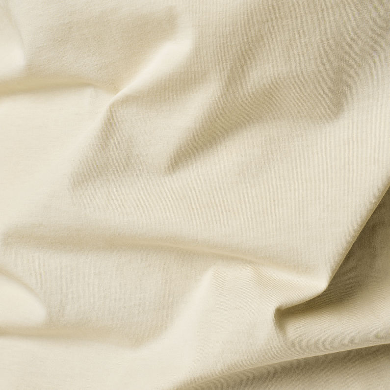 G-Star RAW® Base-S T-Shirt Beige fabric shot