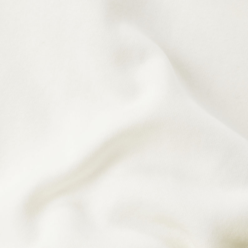 G-Star RAW® G Raw Hoodie White fabric shot