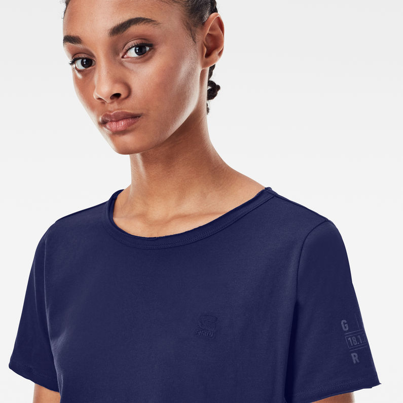 G-Star RAW® Haut Mysid Optic Slim C Bleu foncé