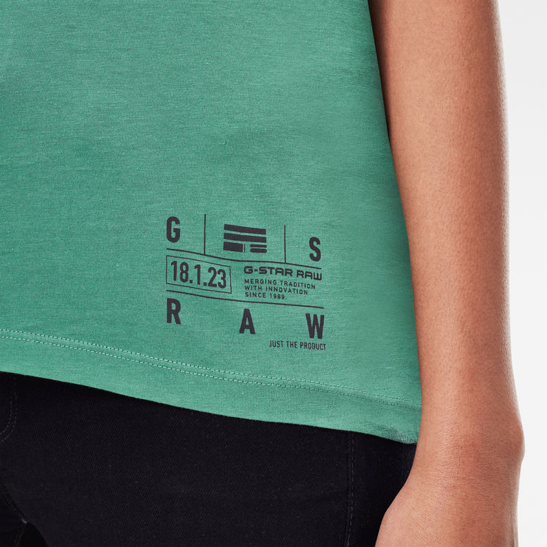 G-Star RAW® Carrni Loose Top C Green