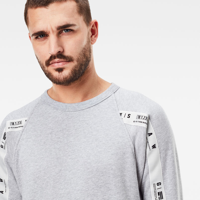 G-Star RAW® Raglan Taping Sweater Multi color detail shot