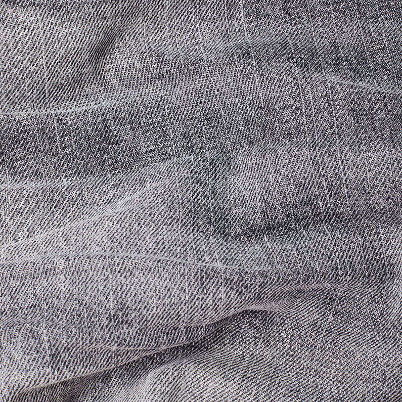 G-Star RAW® Tedie Ripped Edge Ultra High Shorts Grey fabric shot