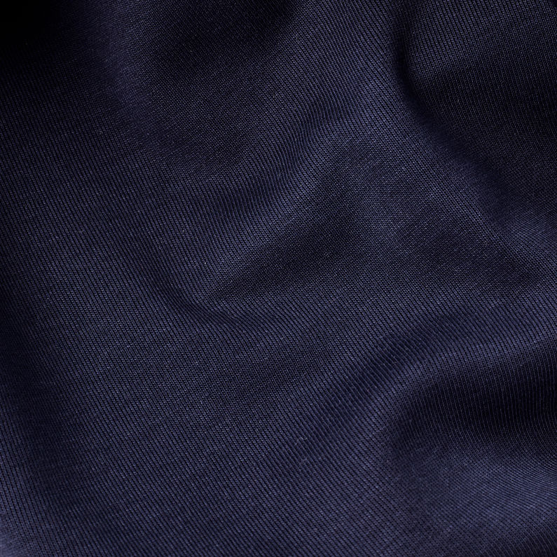 G-Star RAW® Sweat à capuche Moto Mesh Bleu foncé fabric shot