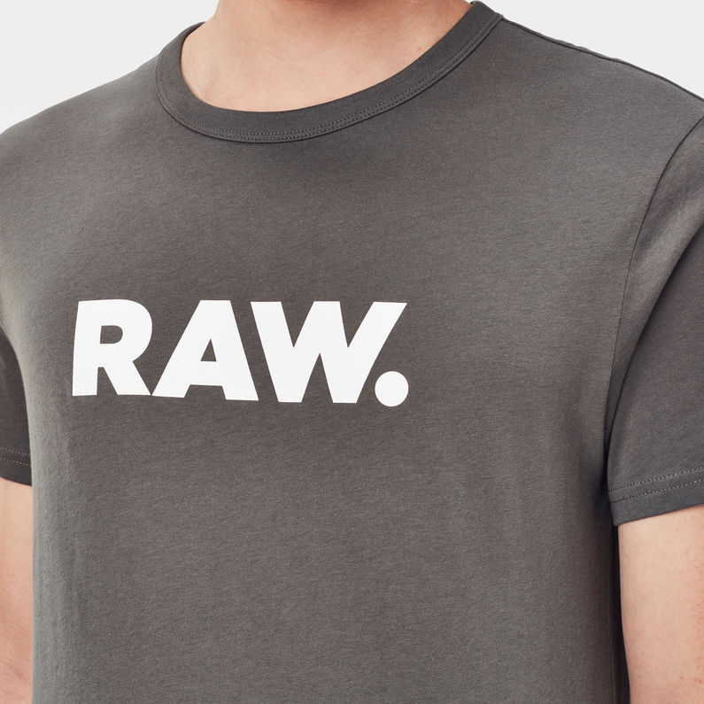 G-Star RAW® Holorn T-Shirt Gris detail shot