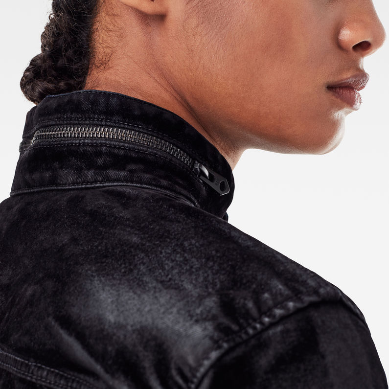 G-Star RAW® Utility Slim Jack Zwart detail shot