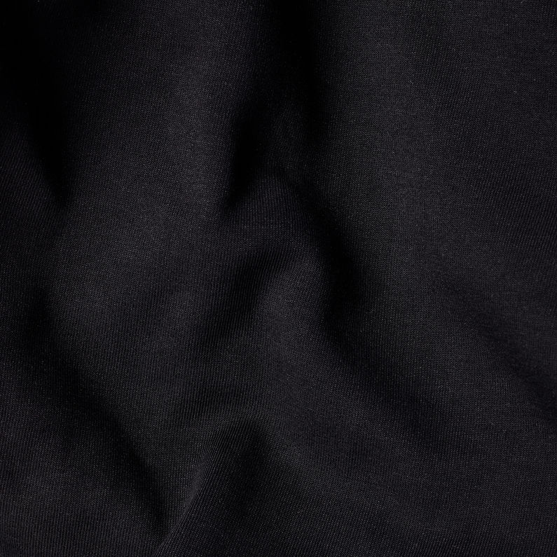 G-Star RAW® Moto Mesh Sweater Black fabric shot