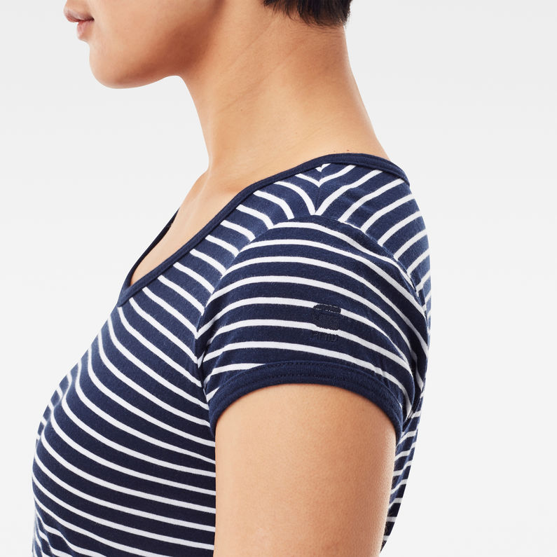 G-Star RAW® Core Eyben Slim T-Shirt Multi color detail shot