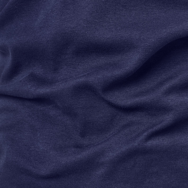 G-Star RAW® Base T-Shirt 2er-Pack Dunkelblau fabric shot