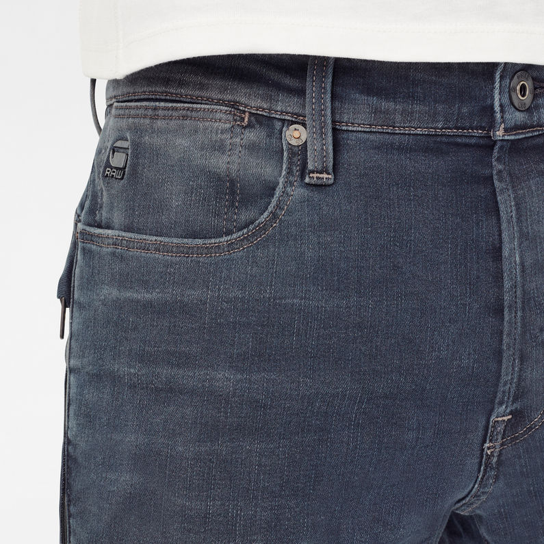 G-Star RAW® Citishield 3D Slim Tapered Jeans Donkerblauw