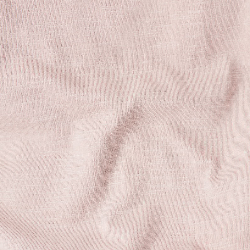G-Star RAW® Contrast Mercerized Pocket T-Shirt Pink fabric shot