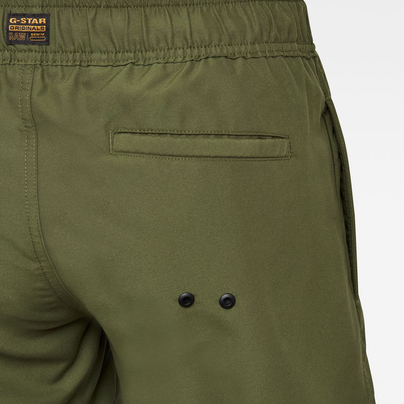 G-Star RAW® Dirik Solid Swimshorts Green detail shot