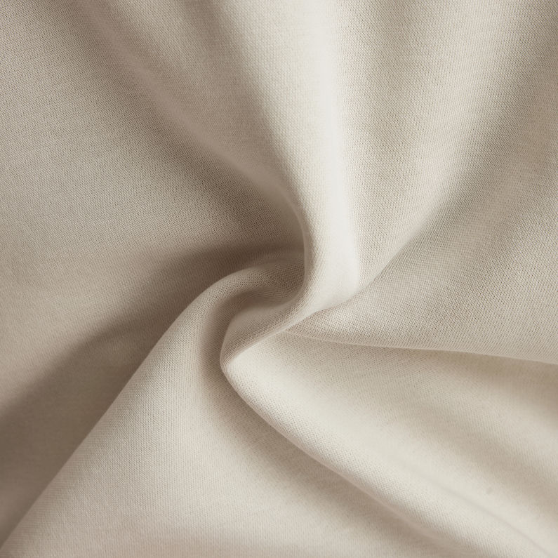 G-Star RAW® Premium Core Sweatshirt Beige fabric shot