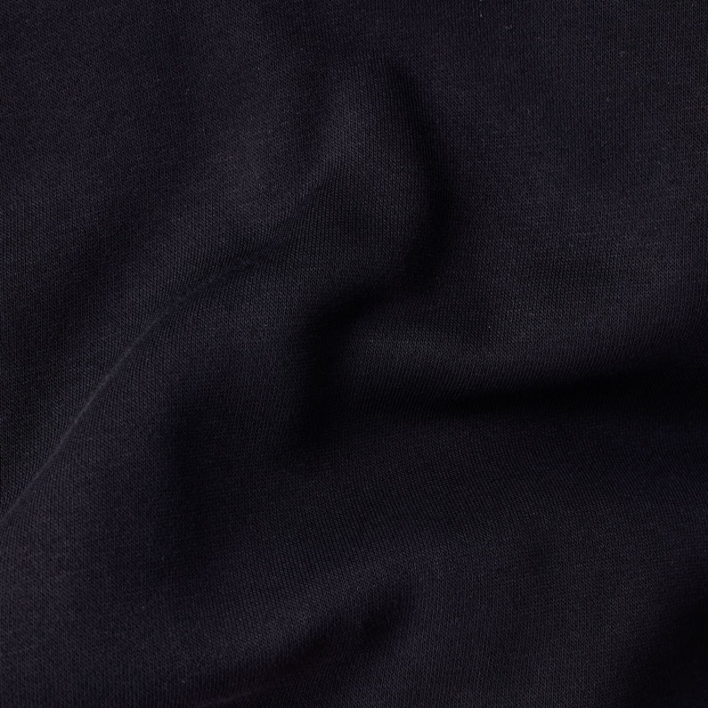 G-Star RAW® Contrast Hooded Sweater Black fabric shot