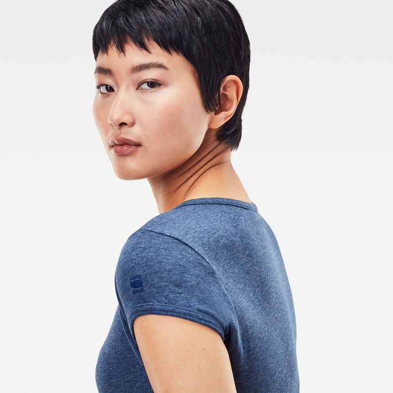 G-Star RAW® Core Eyben Slim Top Multi color detail shot