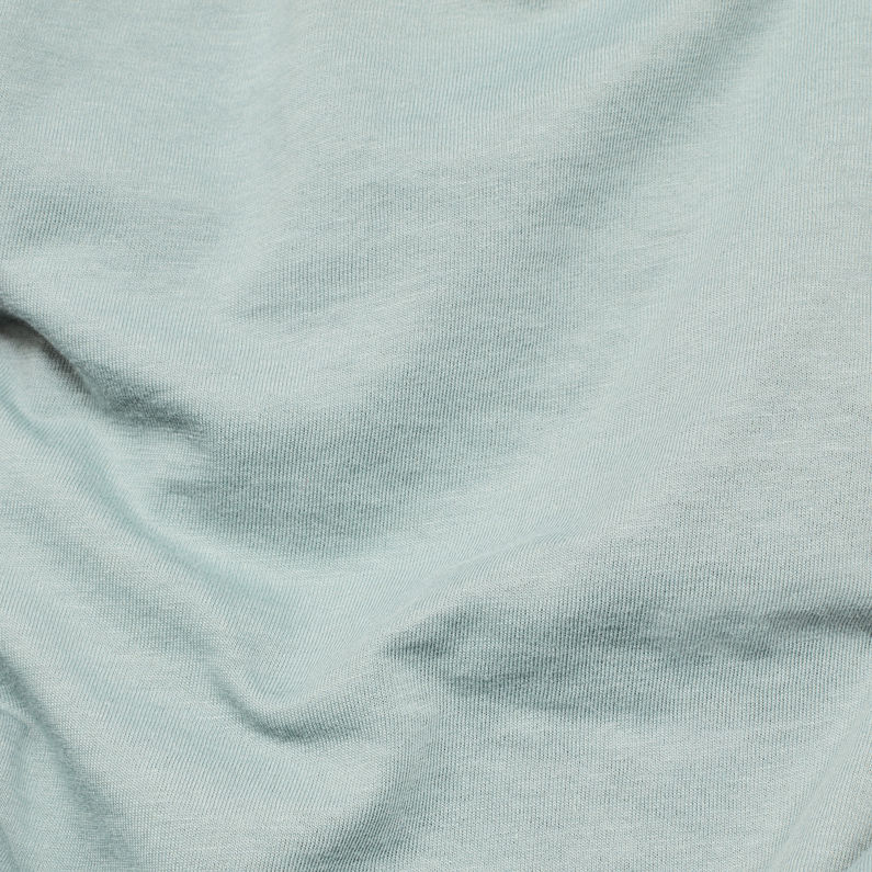 G-Star RAW® Eyben Slim Top Green fabric shot