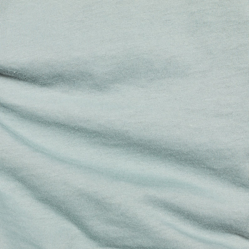 G-Star RAW® Top Eyben Slim Verde fabric shot