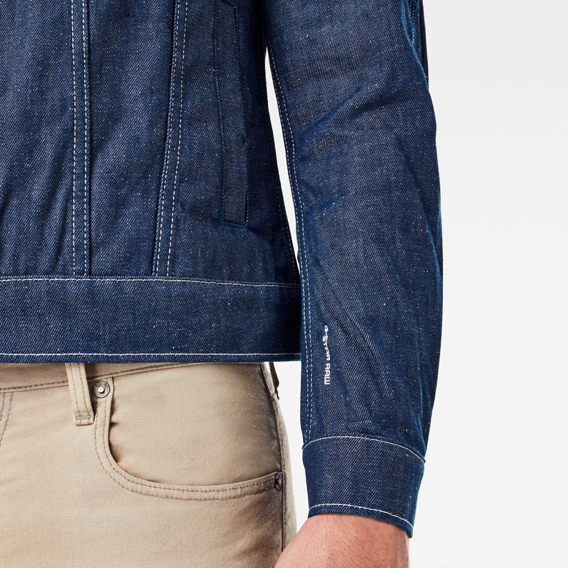 G-Star RAW® Arc 3D Slim Jacket C Dark blue detail shot