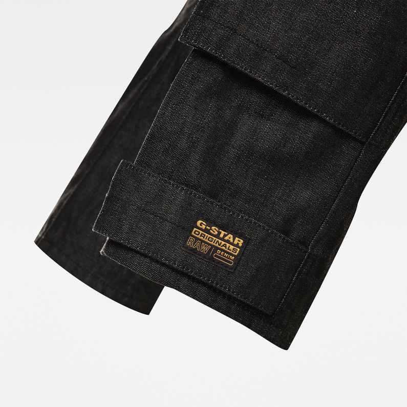 G-Star RAW® Jean E Scutar 3D Slim Tapered Adjusters Noir