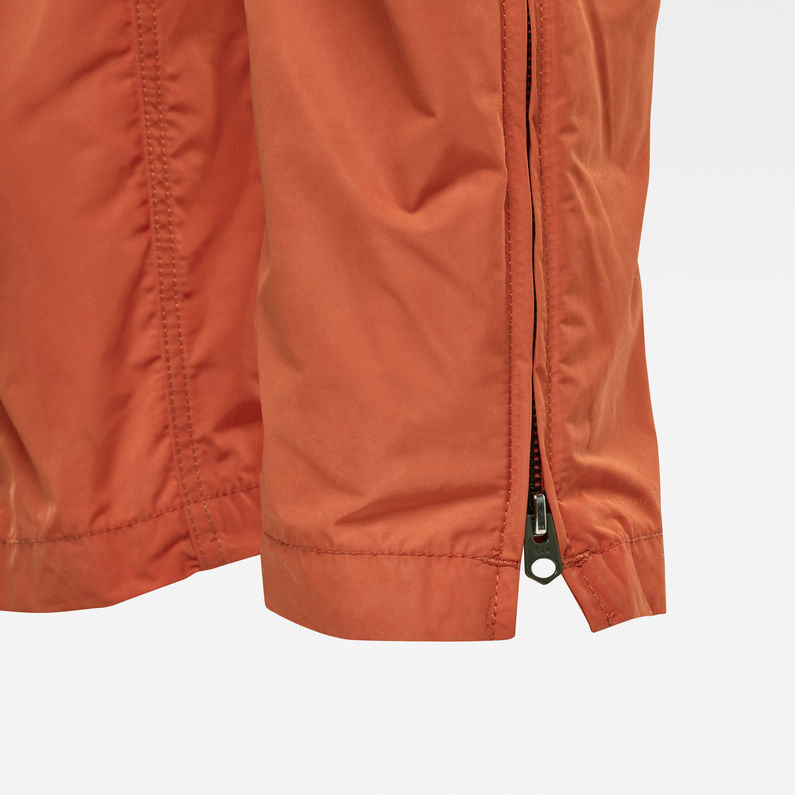 G-Star RAW® E Aero Straight Jumpsuit Orange fabric shot