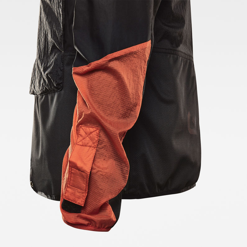 G-STAR® E Vest 2 in 1 Black fabric shot