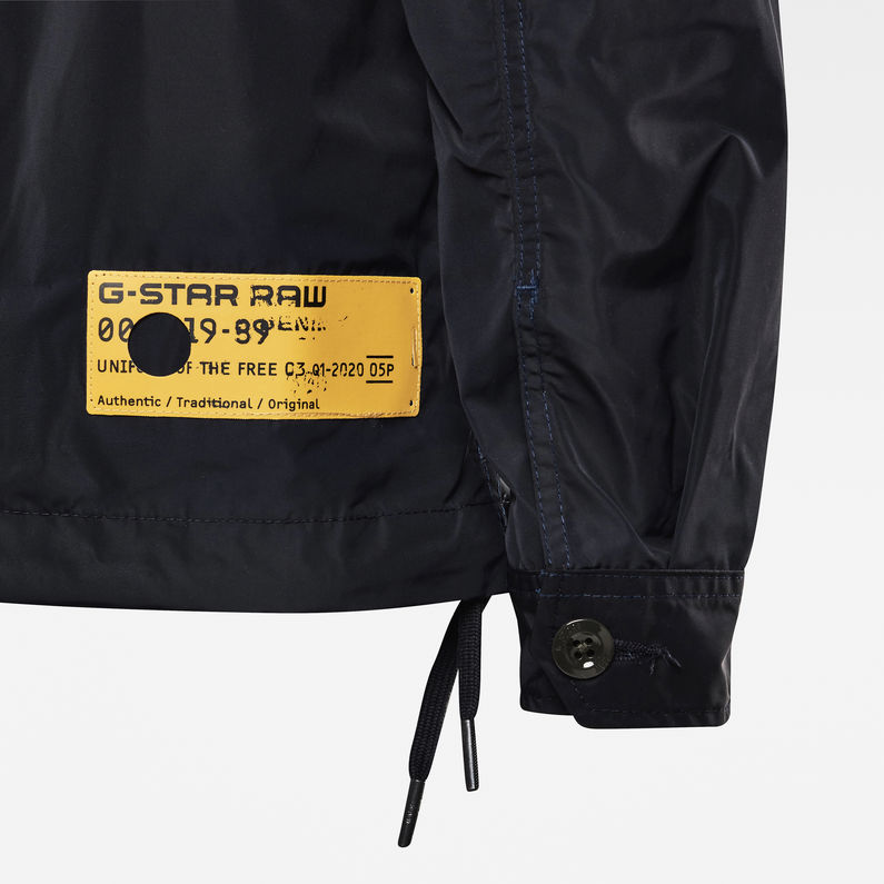 G-STAR® Surchemise 2 Flap Pocket Relaxed Bleu foncé