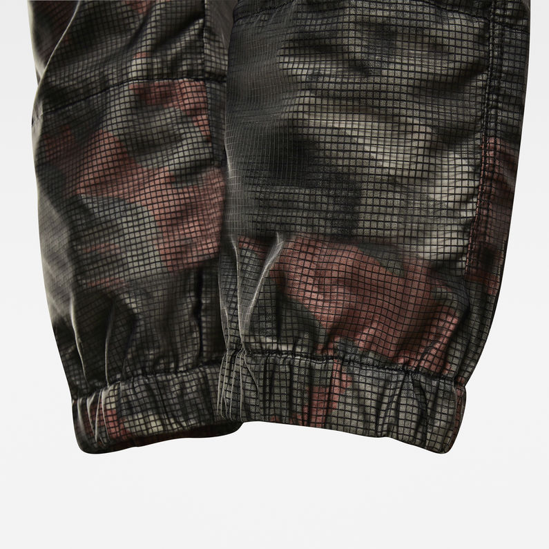 G-Star RAW® Pantalon E Boyfriend Mid Cargo Noir detail shot