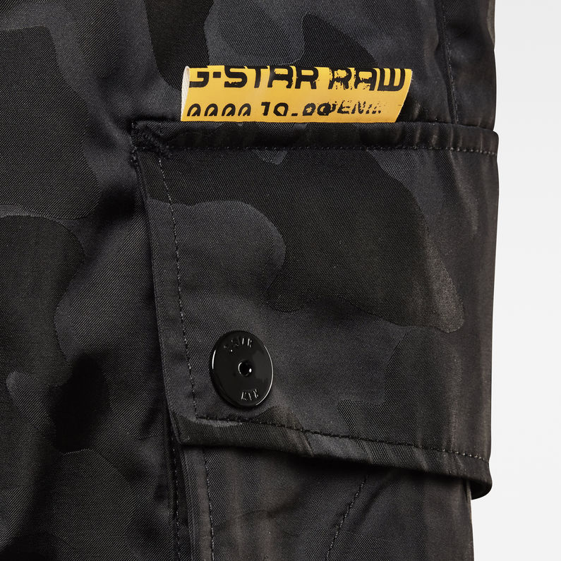 G-Star RAW® E 3D High Culotte Black detail shot