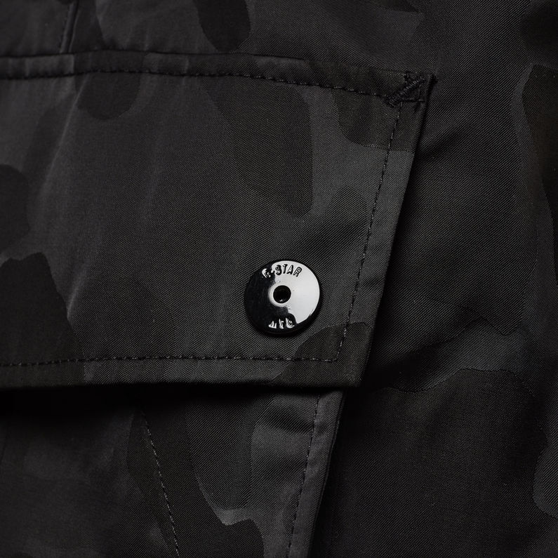 G-STAR® E 3D High Culotte Black fabric shot