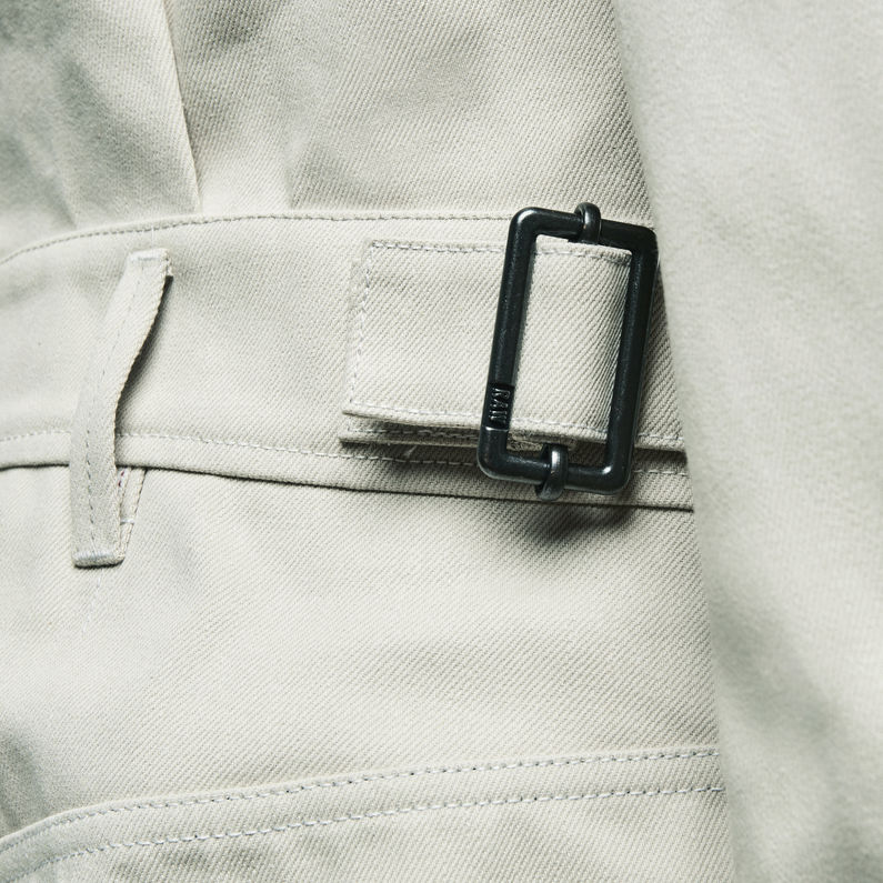G-STAR® GSRR Selvedge Boilersuit Grijs fabric shot