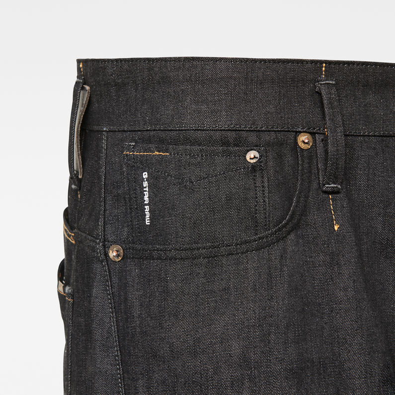 G-Star RAW® Jean E Scutar 3D Slim Tapered Adjusters Noir