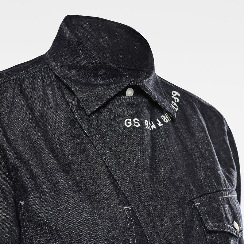 G-STAR® E Western Tab Slim Shirt Dark blue