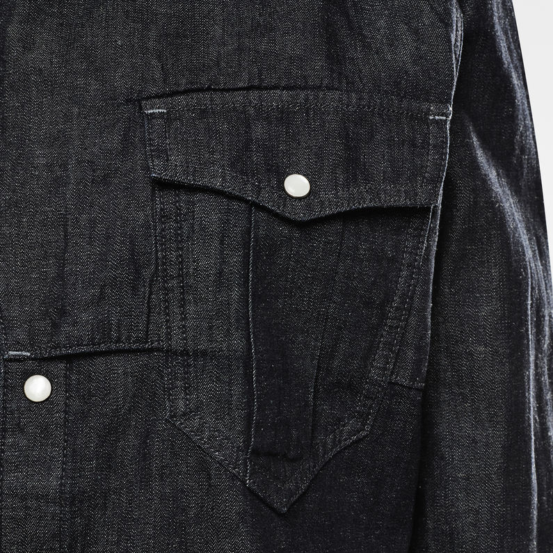 G-STAR® E Western Tab Slim Shirt Dark blue