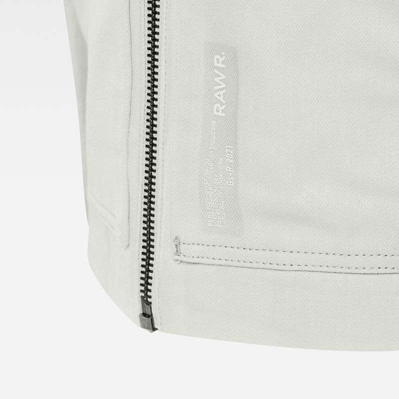 G-STAR® GSRR Selvedge Denim Jacke Grau fabric shot