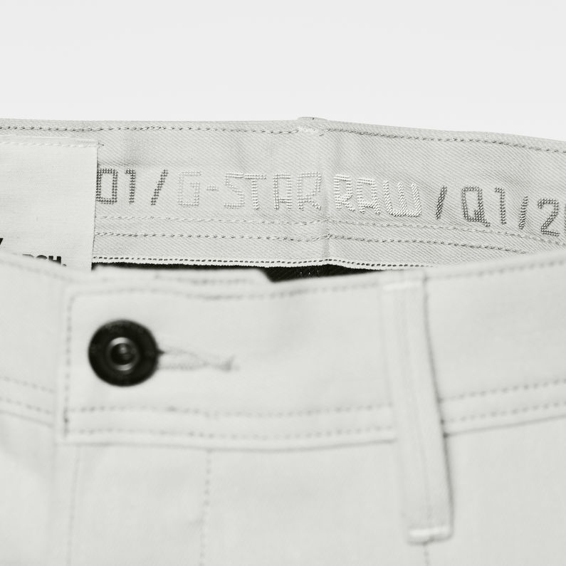 G-Star RAW® GSRR Grip 3D Relaxed Tapered Selvedge Jeans Grau