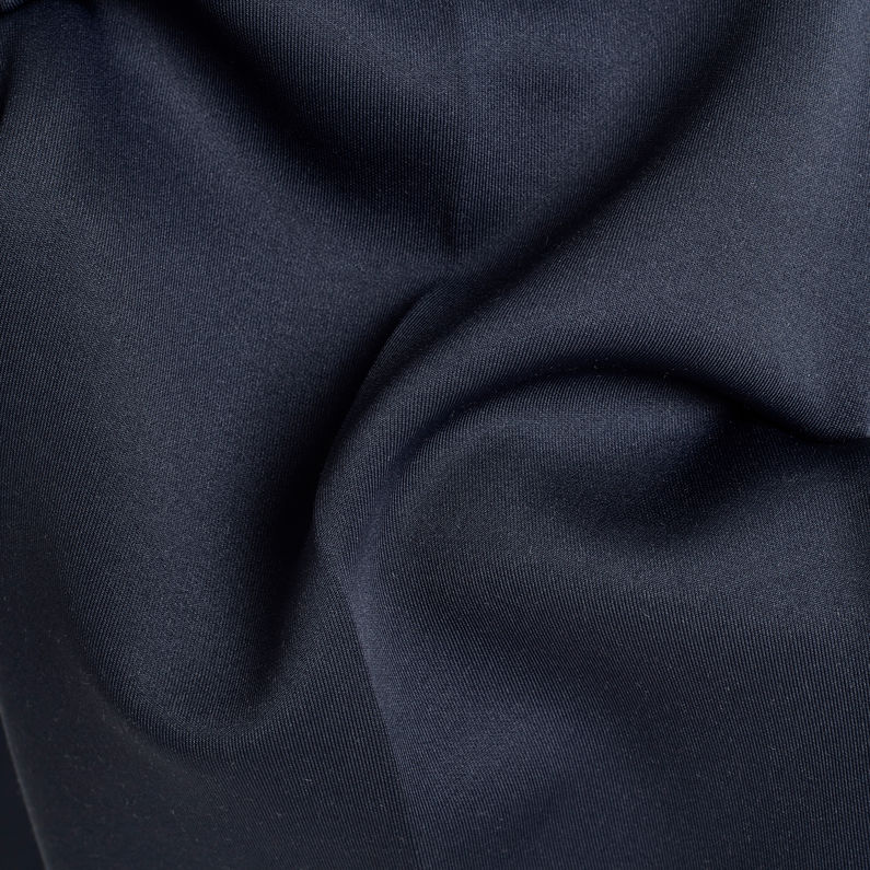 G-Star RAW® Branded Tape Track Pants Dark blue fabric shot