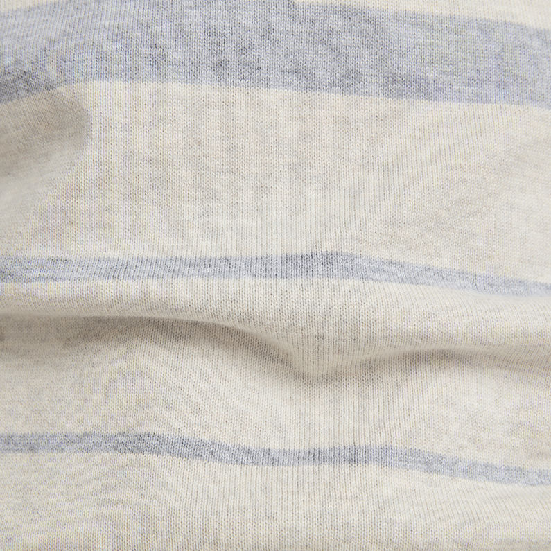 G-Star RAW® Broken Stripe Knitted Sweater Multi color fabric shot