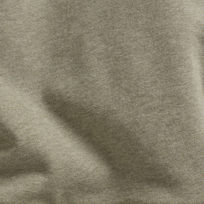 G-Star RAW® Loose Fit Faded Back Graphic Hoodie Green fabric shot