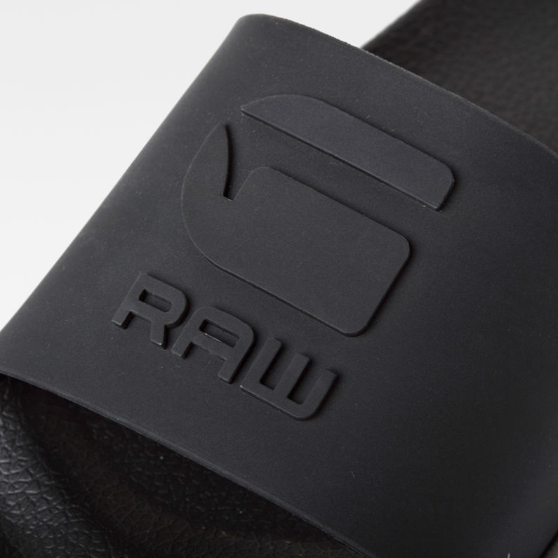 G-Star RAW® Cart III Tonal Slides Black detail