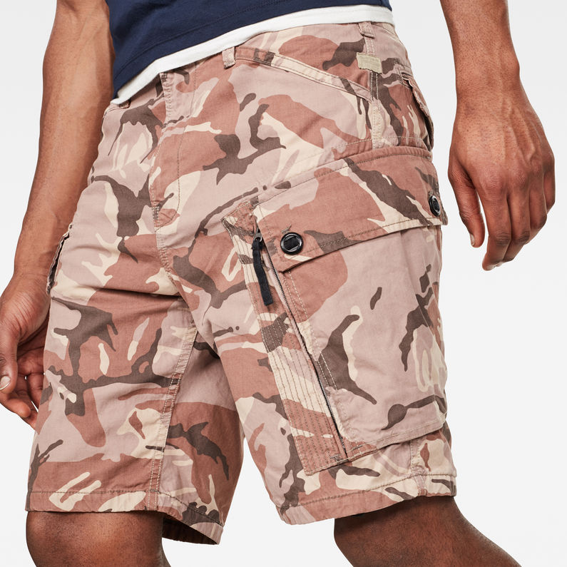 G-Star RAW® Roxic Shorts Brown detail shot