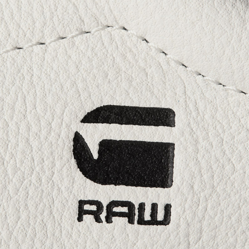 G-Star RAW® Baskets Cadet ZIP Blanc fabric shot