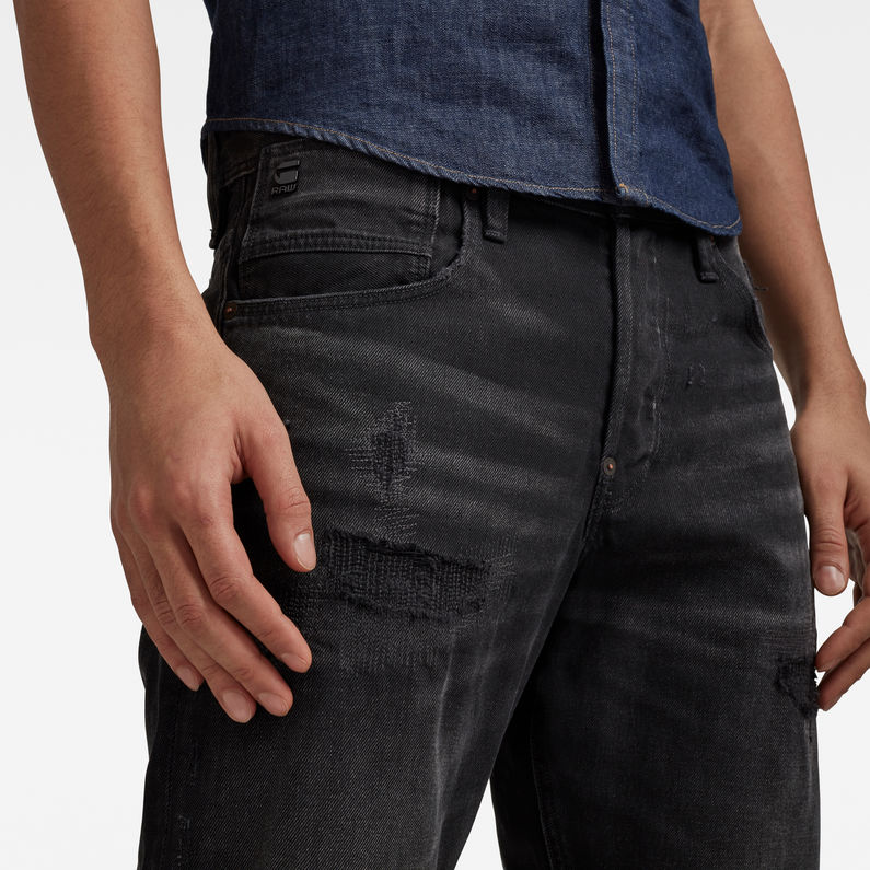 G-Star RAW® Alum Relaxed Tapered Jeans Black