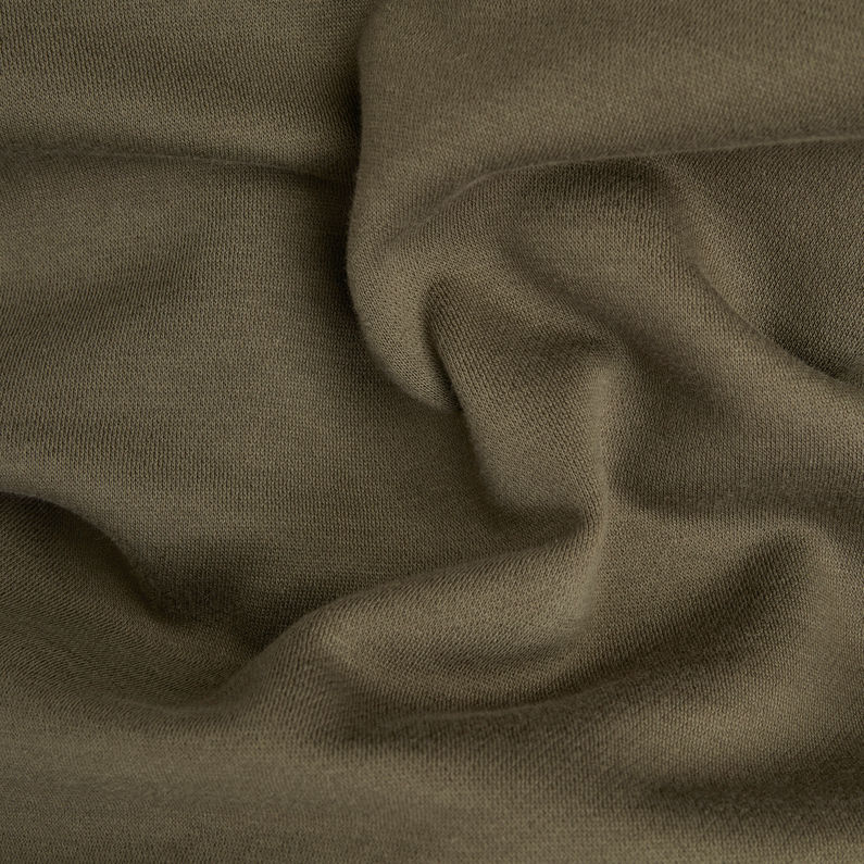 G-Star RAW® G-Star Hooded Sweater Green fabric shot