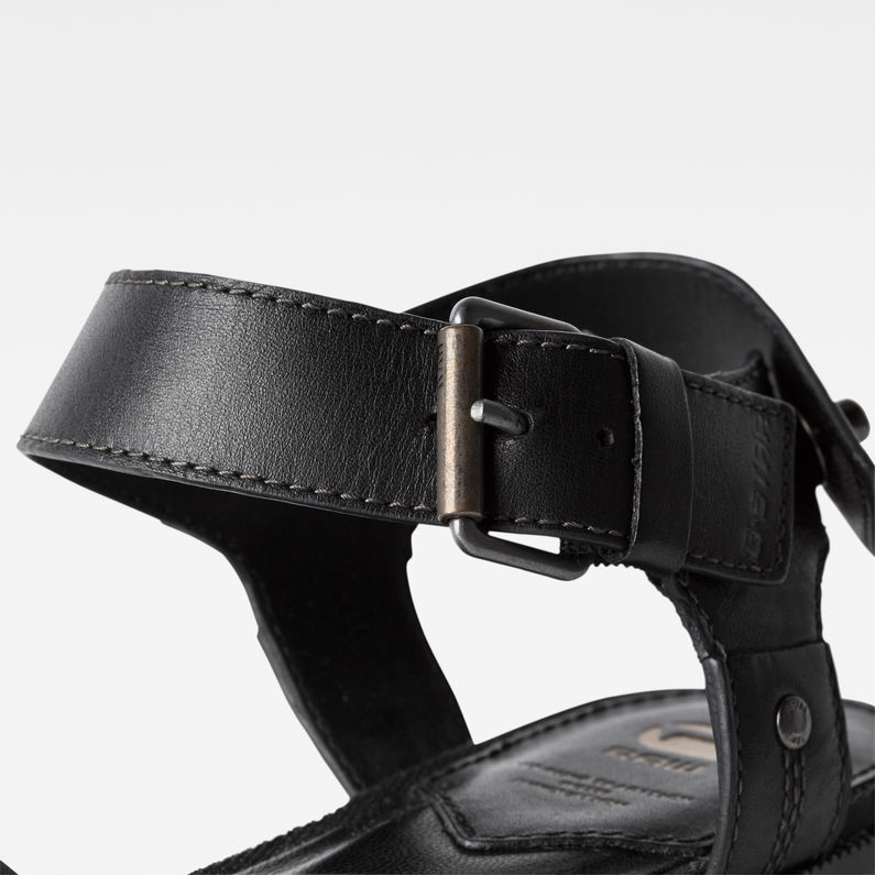 G-Star RAW® Corset Sandale Schwarz detail