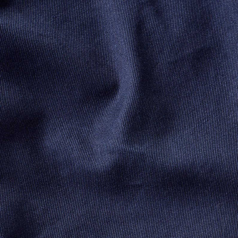 G-Star RAW® Zip Pocket 3D Skinny Cargo Pants Dark blue fabric shot