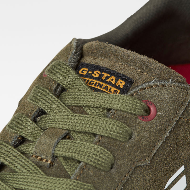 G-STAR® Cadet II Sneakers Groen detail