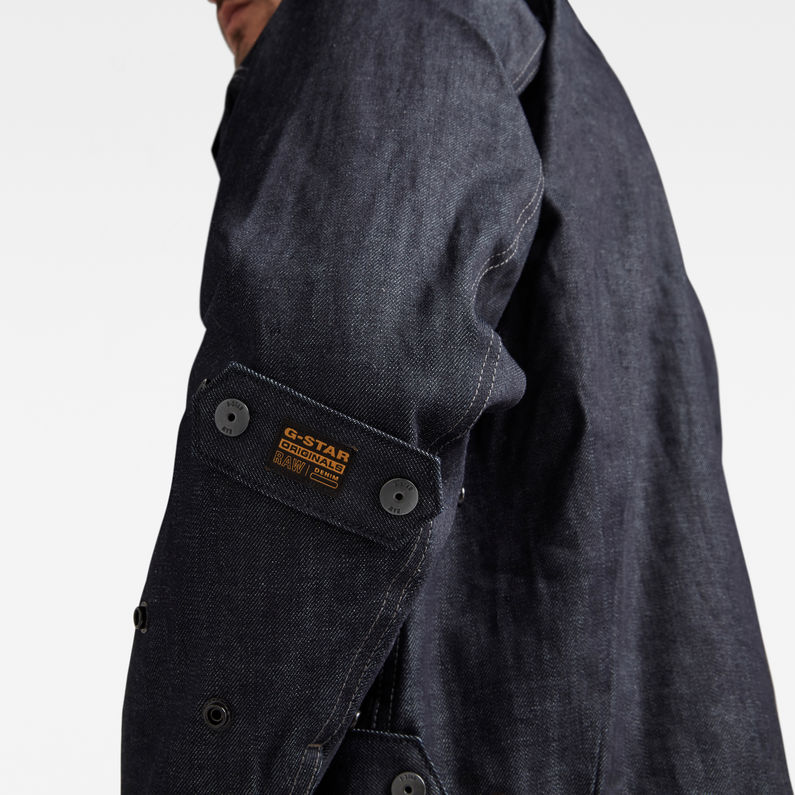 G-Star RAW® Flight Combat Jacket Dark blue detail shot
