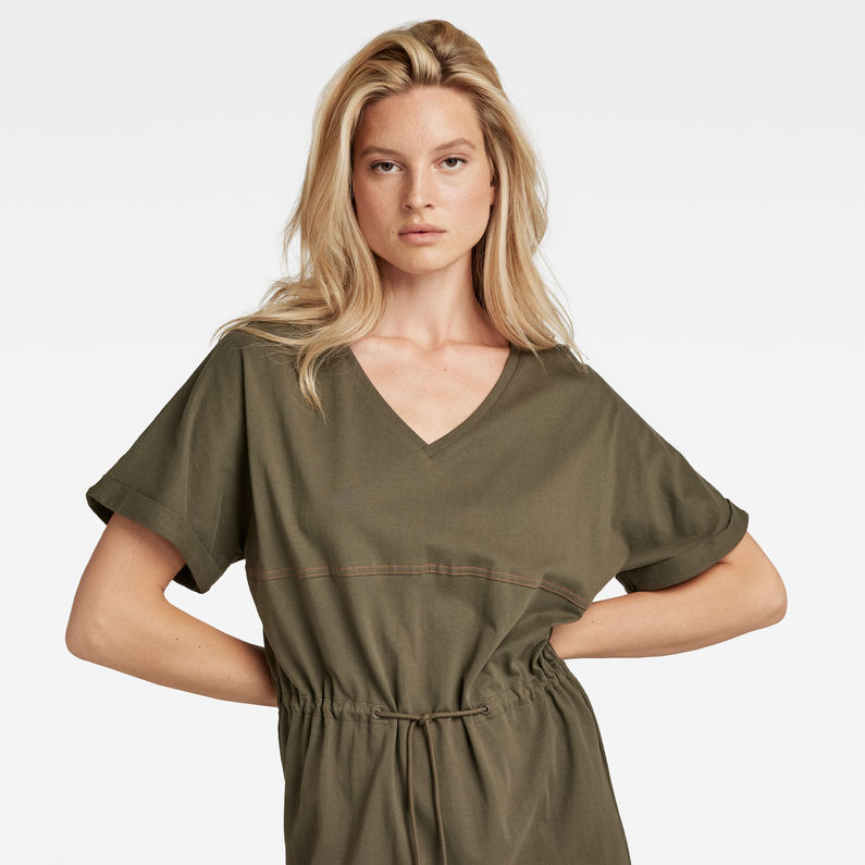 G-Star RAW® Adjustable Waist Dress Green